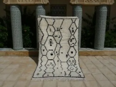 Tapis berbère marocain Azilal tapis en laine douce TAPIS AZILAL AUTHENTIQUE