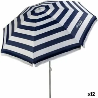 parasol Aktive Bleu/Blanc