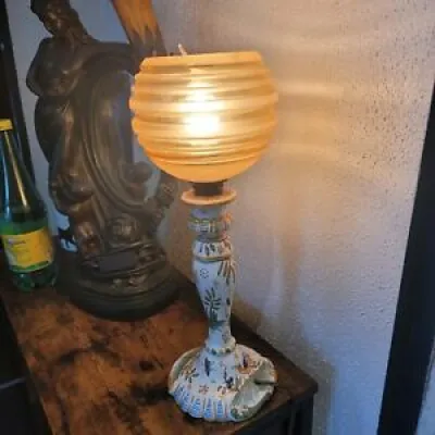 Ancienne Lampe Décor - moustier