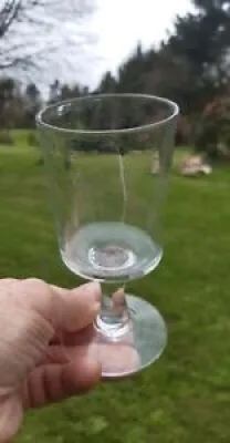 5 anciens verres cylindriques