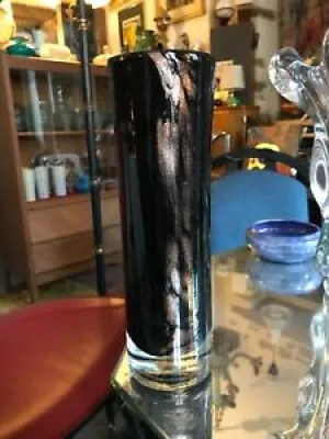 Joli vase cylindre Noir - gerard