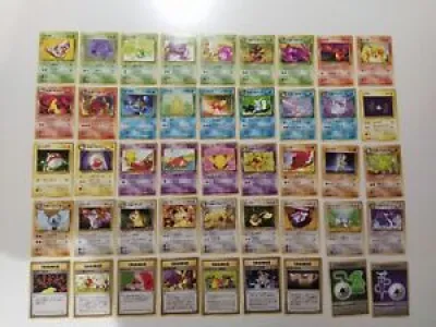 Lot 109 Cartes Pokémon - jungle rocket