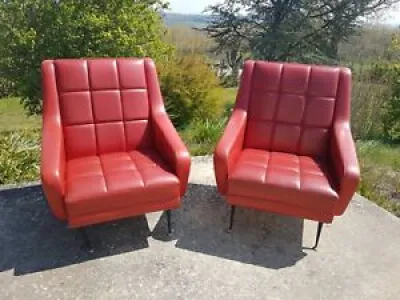 paire de fauteuils Erton - pair armchairs