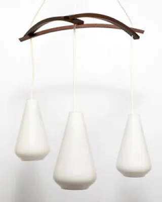 Pendant lamp with 3 Glass - uno