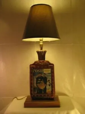 Lamp made from Jim Beam - decanter