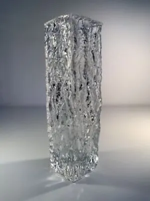 Vase vintage en verre - ingrid glashutte