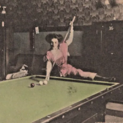 1900s Spinks Billiard - young