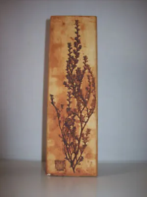 Vase céramique signé - raymonde leduc