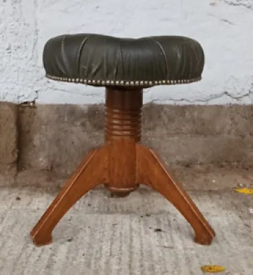 Tabouret de siège vintage - rotatif
