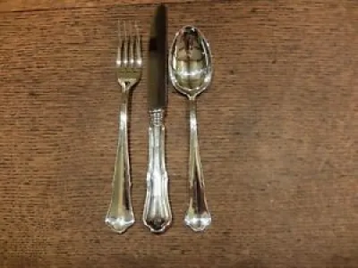 couteau de table en argent - fourchette