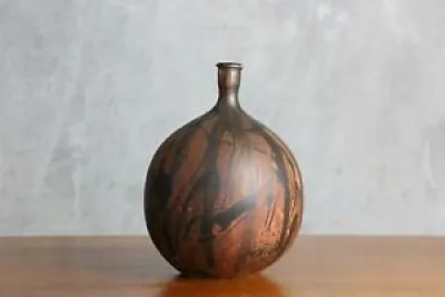 Vase boule en céramique - gerhard liebenthron