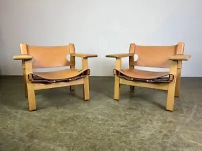 2 x fauteuil Borge Mogensen - fredericia