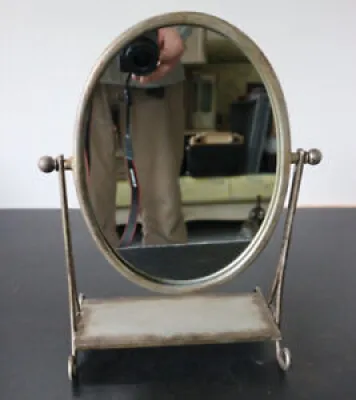 Ancien miroir de table