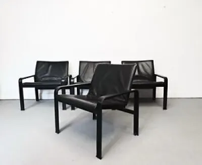 4 fauteuils chaise longue - matteo grassi