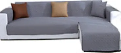 Double Side L Shape Couch - cover