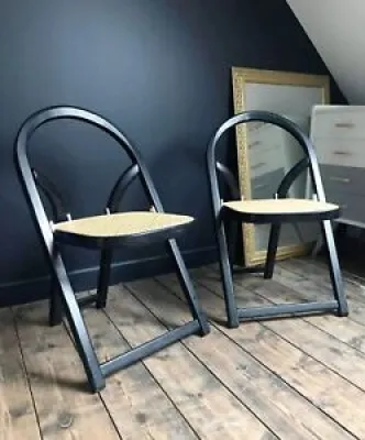 2 chaises pliantes vintage - gigi sabadin