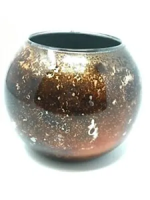 Vase Boule Verre Laqué - bouillet