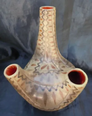 Vase sculptural ceramique - madeleine