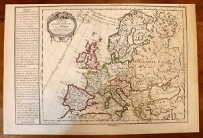 1775 Map Carte géographe - atlas