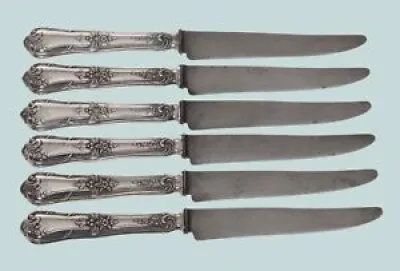 6 Couteaux de Table Style - boulenger