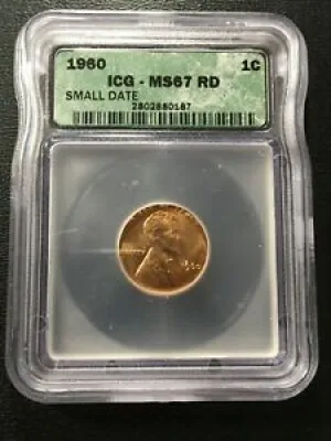 1960 LINCOLN CENT ICG - small