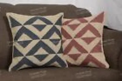 2 Set Jute Vintage Kilim - cushion
