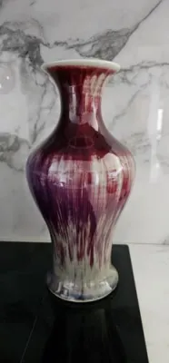 Grand Vase Chinois En - 35cm