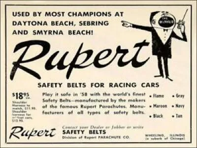rupert SAFETY BELTS FOR