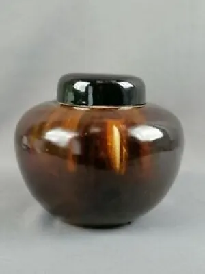Ceramique Chine POT COUVERT - brune