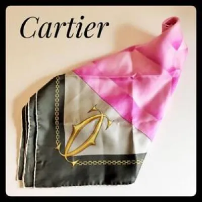 Cartier Large Scarf Logo - pattern