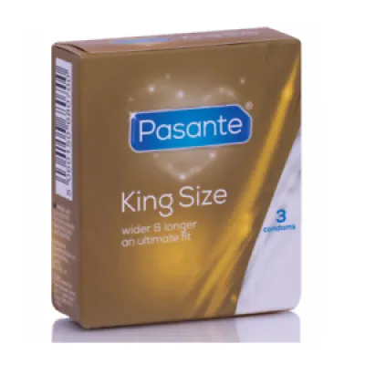 Préservatifs Pasante - king size