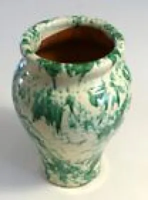 Vase terre cuite vernissée - 26cm