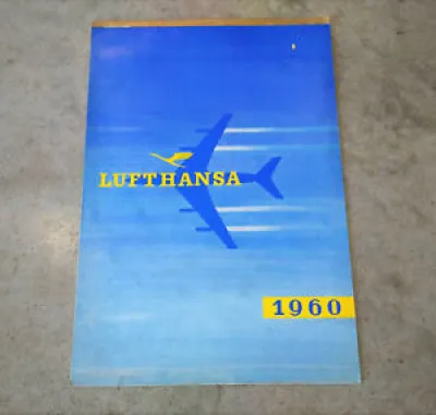 LUFTHANSA 1960 Calendar - german