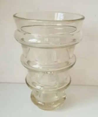 Vase verre vintage cristallerie - ufo