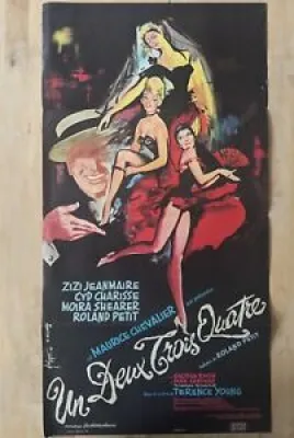 Affiche cinéma ancienne - 1961
