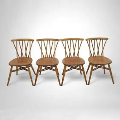 4 chaises originales - ercol