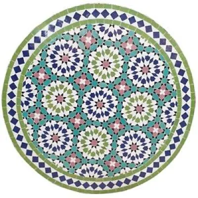 Marocain Table en Mosaïque - d80