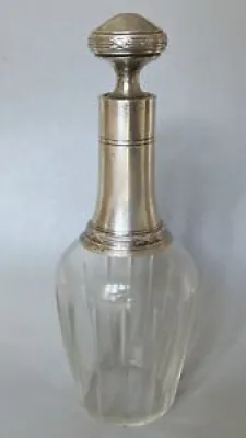 Carafe 1900 cristal gravé - croisillons