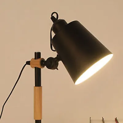 (Noir) Lampe De Bureau - led
