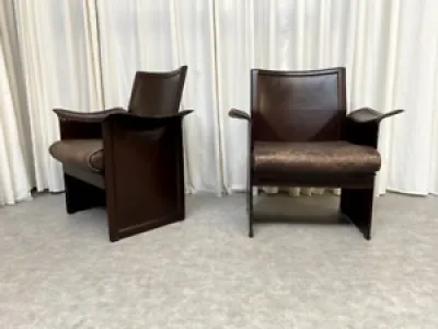 2 fauteuils tito agnoli