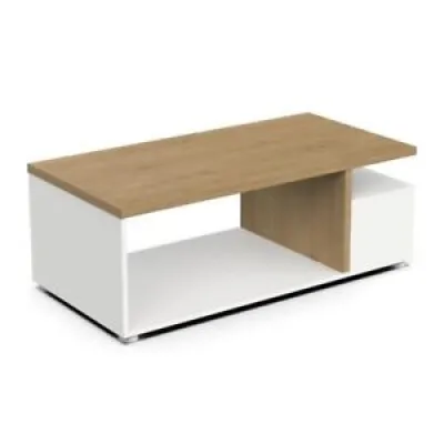 Table basse rectangulaire - niches