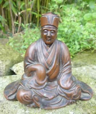 CHINE Statuette cuivre - antiques