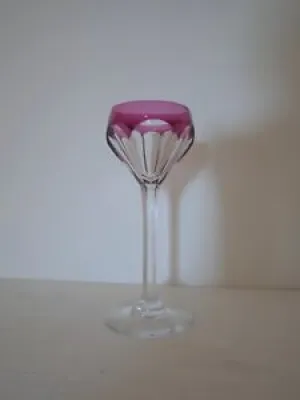 1 verre cristal à vin blanc Rhin