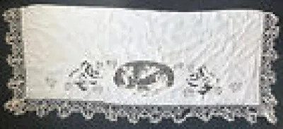 Textile ancien panneau - rideau