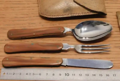 VINTAGE ancien SET LOT - couteau fourchette