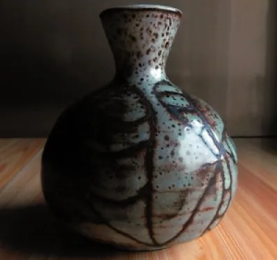 Vase boule en grès à - nicole anasse