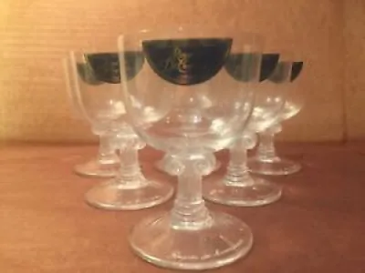 Coffret de 6 verres “Delphes” - cristalleries royales