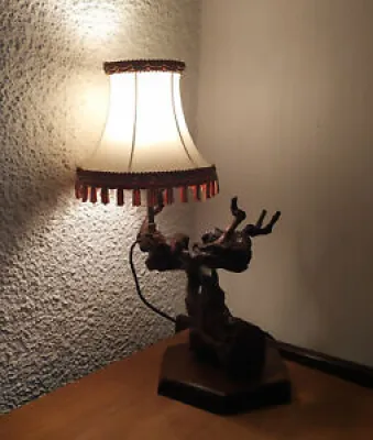 Lampe de table vintage - vigne