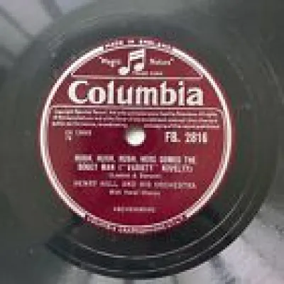 78 RPM HENRY HALL :HUSH - the
