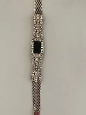 3131- Bracelet Or Gris - diamants